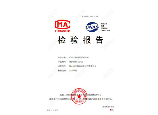檢驗(yàn)報告