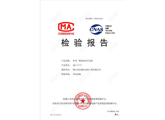 檢驗(yàn)報告